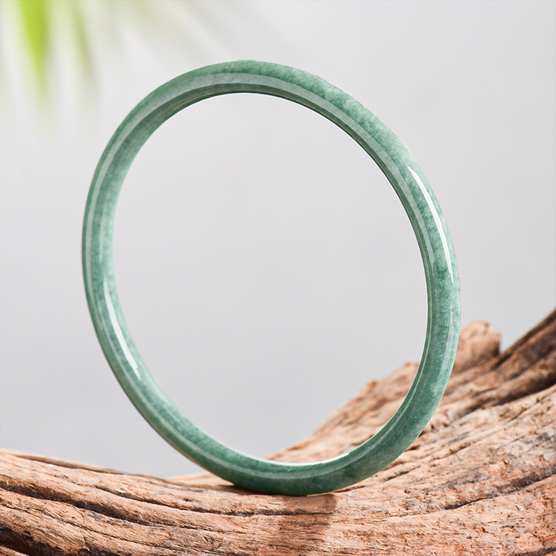 Bracelets - سوار من اليشم البورمي الطبيعي، إكسسوارات