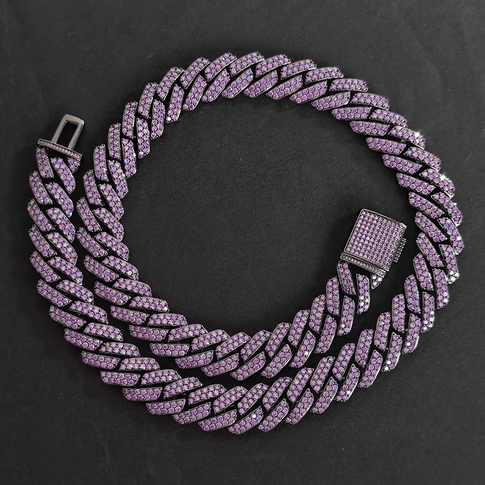 سلسلة كوبية رجالية من ميامي 15 - مراجعة Cuban Link Chain 12Mm وسعره