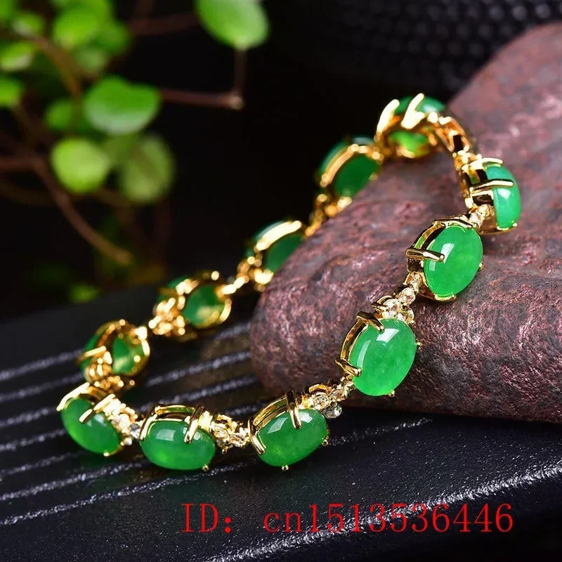 الطبيعية الخضراء اليشم العقيق  - مراجعة Bracelets وسعره