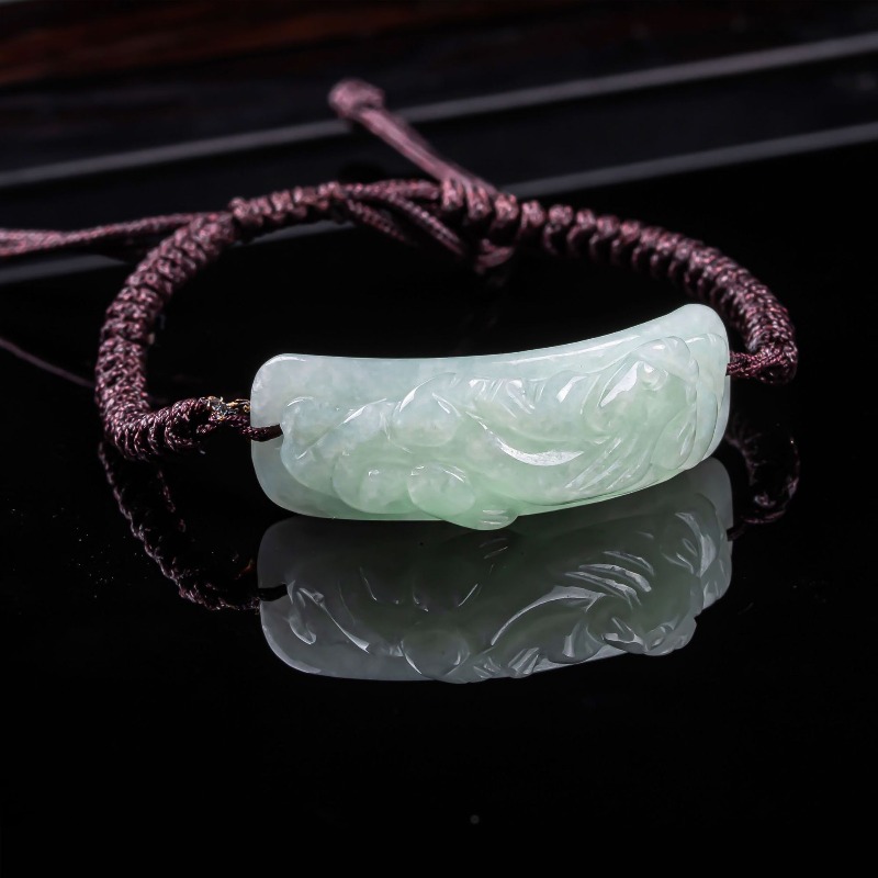 سوار بيشيو من اليشم البورمي، م - مراجعة Bracelets وسعره