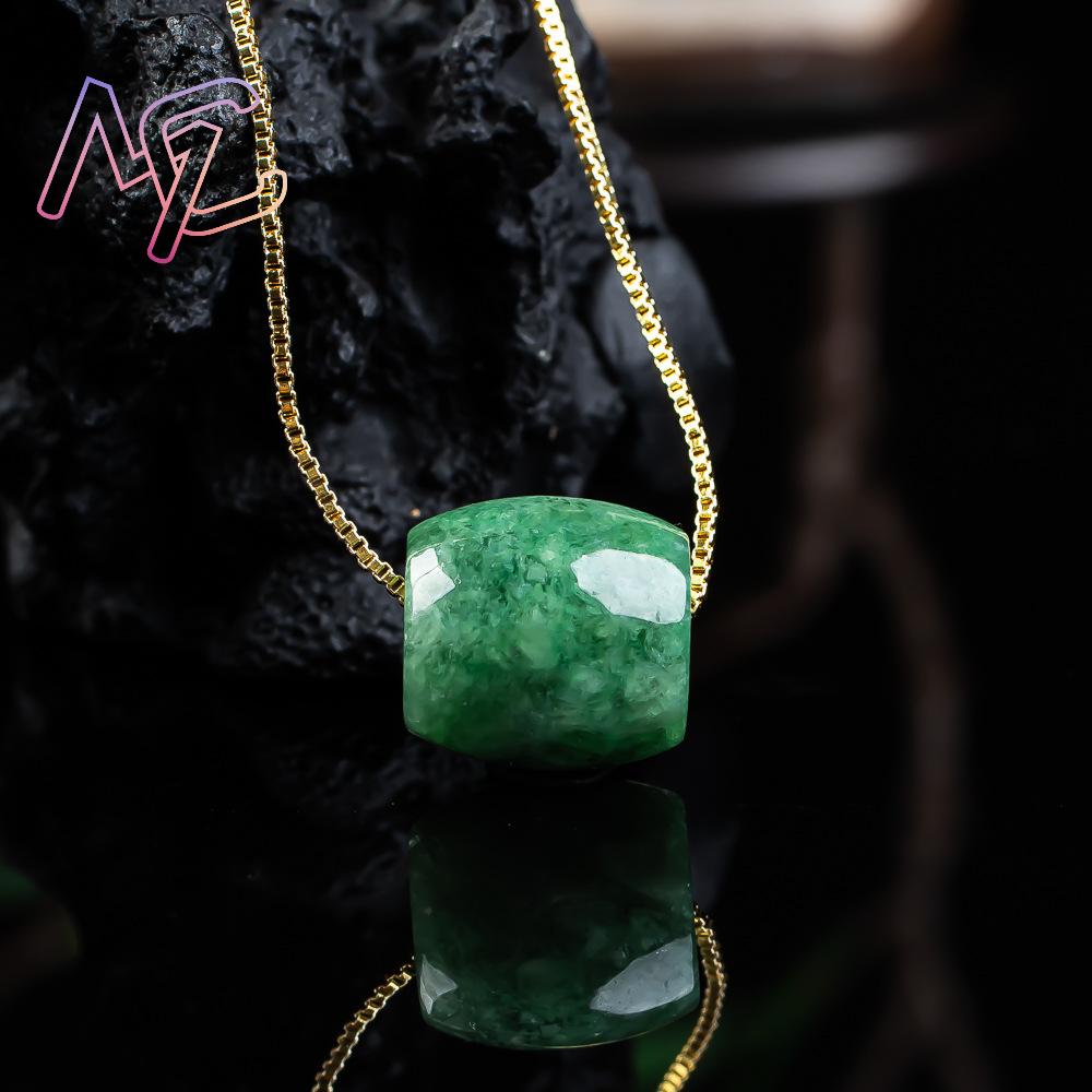 الطبيعية الحقيقية اليشم حبة قل - مراجعة Necklaces وسعره