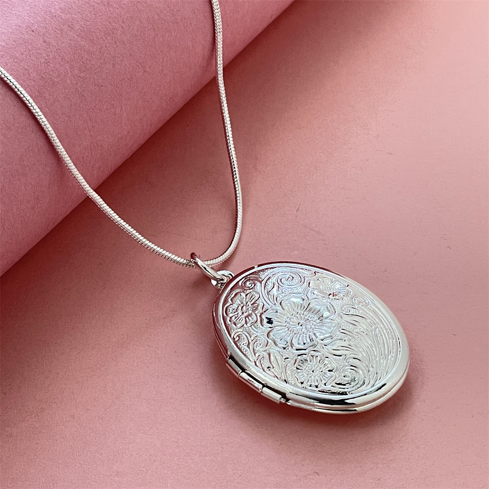 قلادة على شكل ثعبان من الفضة ع - مراجعة 925 Sterling Silver Chain Necklace Men وسعره